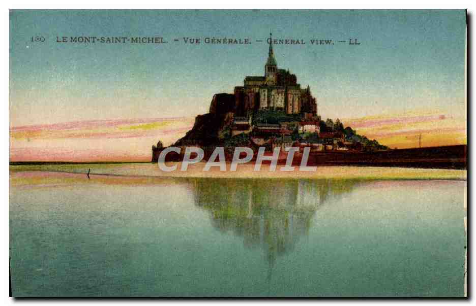 Le Mont-Saint-Michel — Vue Générale — LL