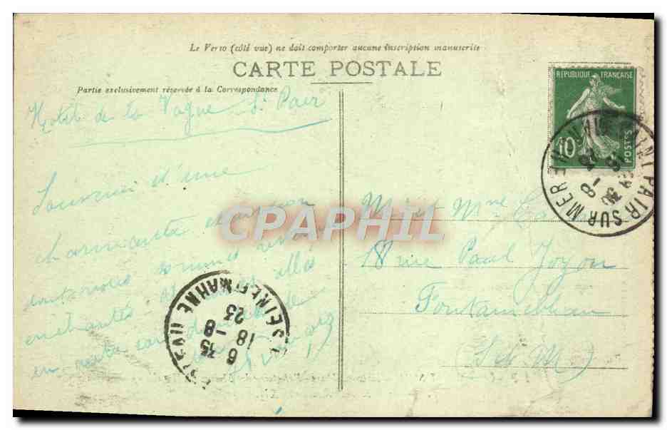 CPA Mont St Michel abbaye Refectoire Des Moines — Reverso