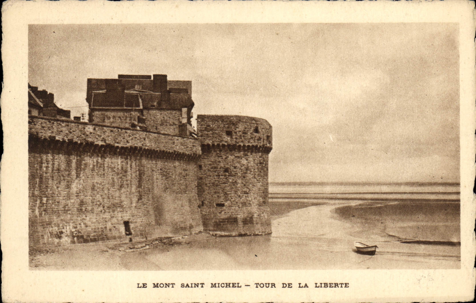 CPA Le Mont Saint Michel Tour De La Liberte