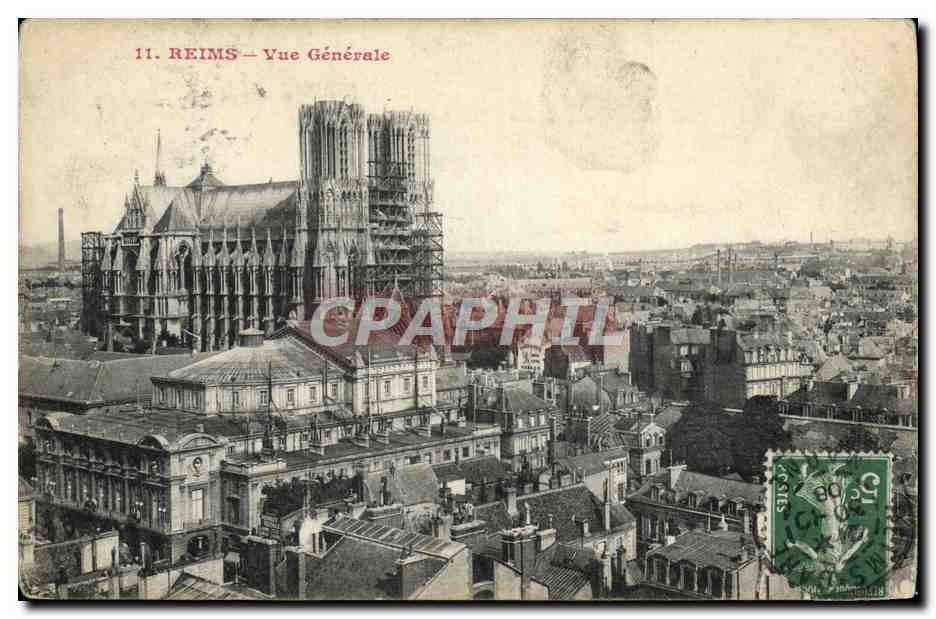 Reims — Allgemeine Ansicht — REIMS — Allgemeine Ansicht