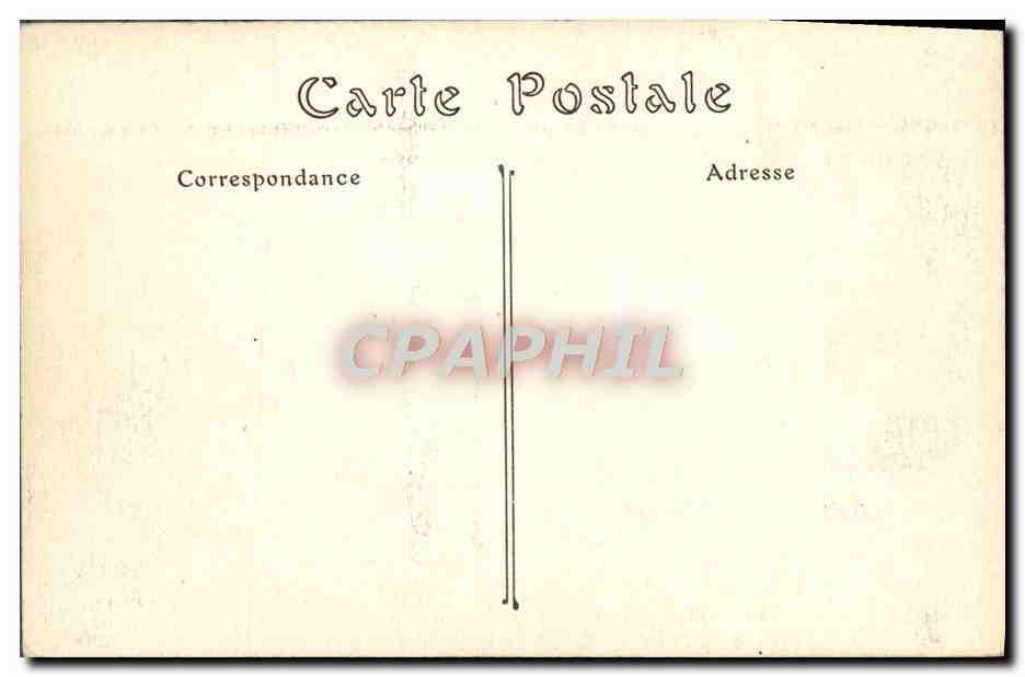 Cathédrale de Reims — incendiée par les Allemands le 18 septembre 1914 — n° 218 — Verso