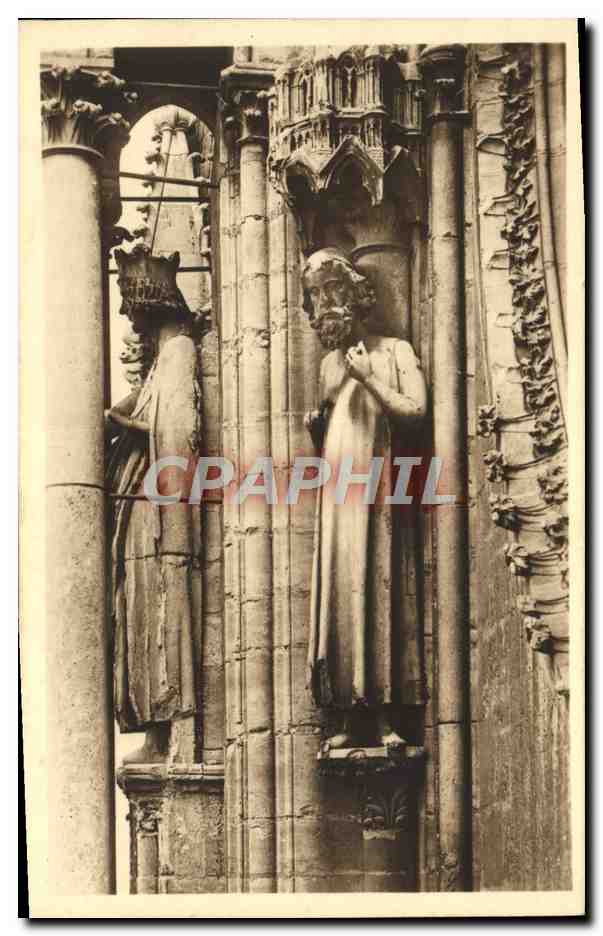 Cathédrale de Reims — Transept Nord — Adam — Édit. Reims-Cathédrale, place de la Cathédrale, Reims