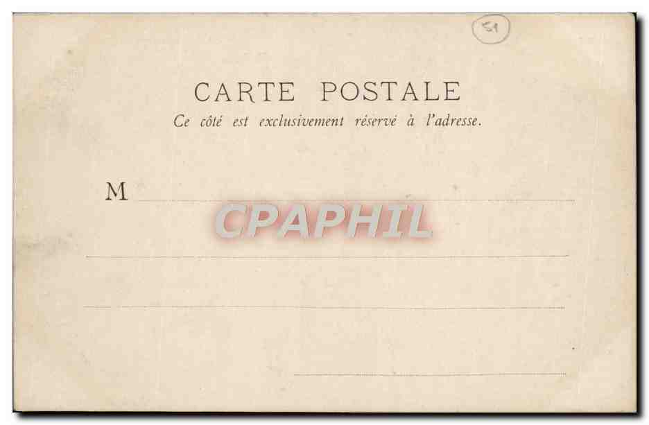 CPA Reims Porte De Mars — Rückseite
