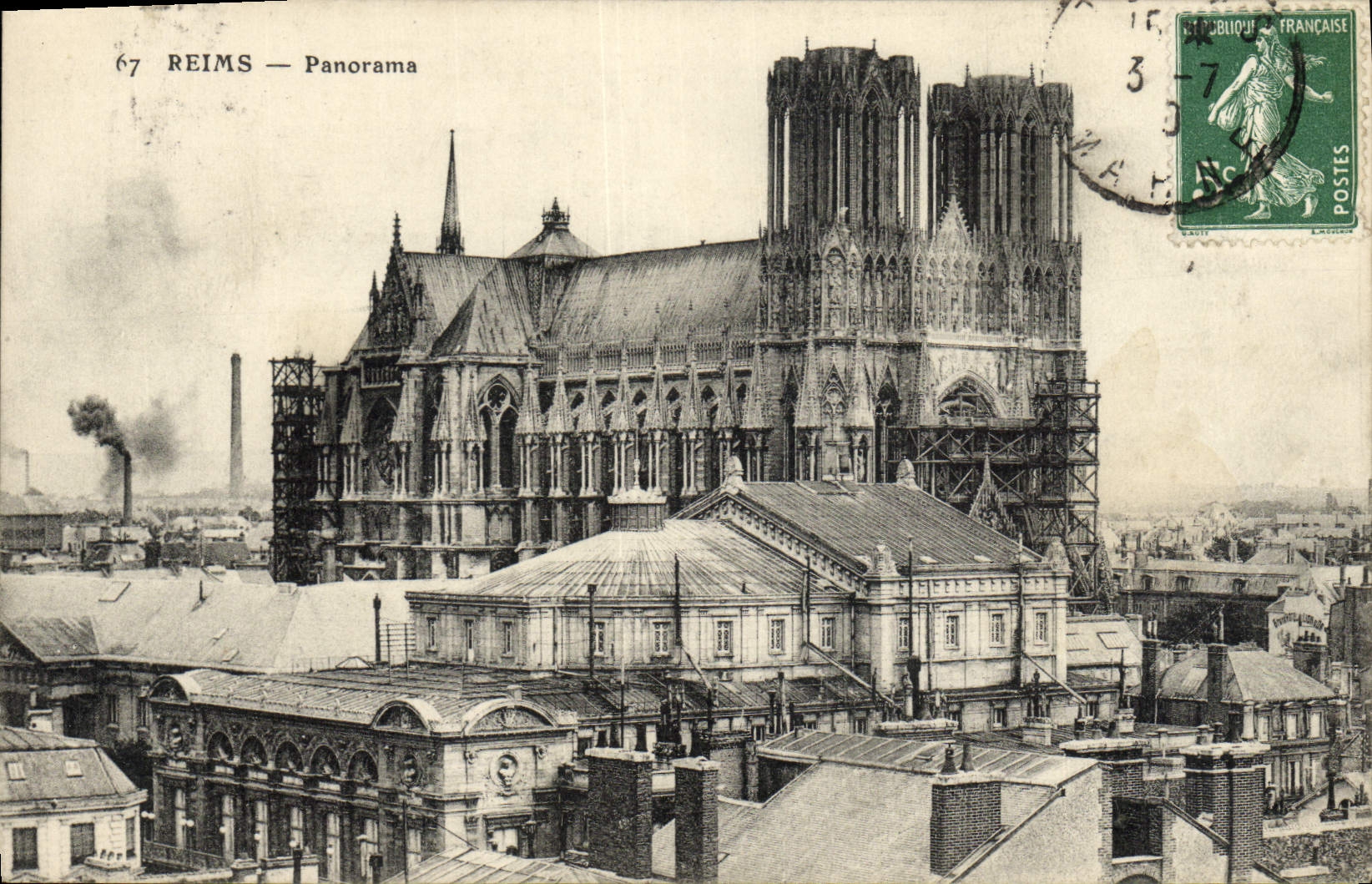 Reims — Panorama — éditeur inconnu, n° 67