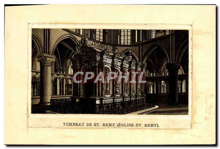 CPA Tombeau De St Remy eglise St Remy