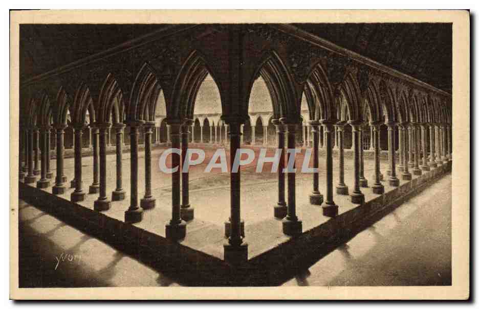 Mont-Saint-Michel — Galerías del Claustro — Edición de Arte YVON