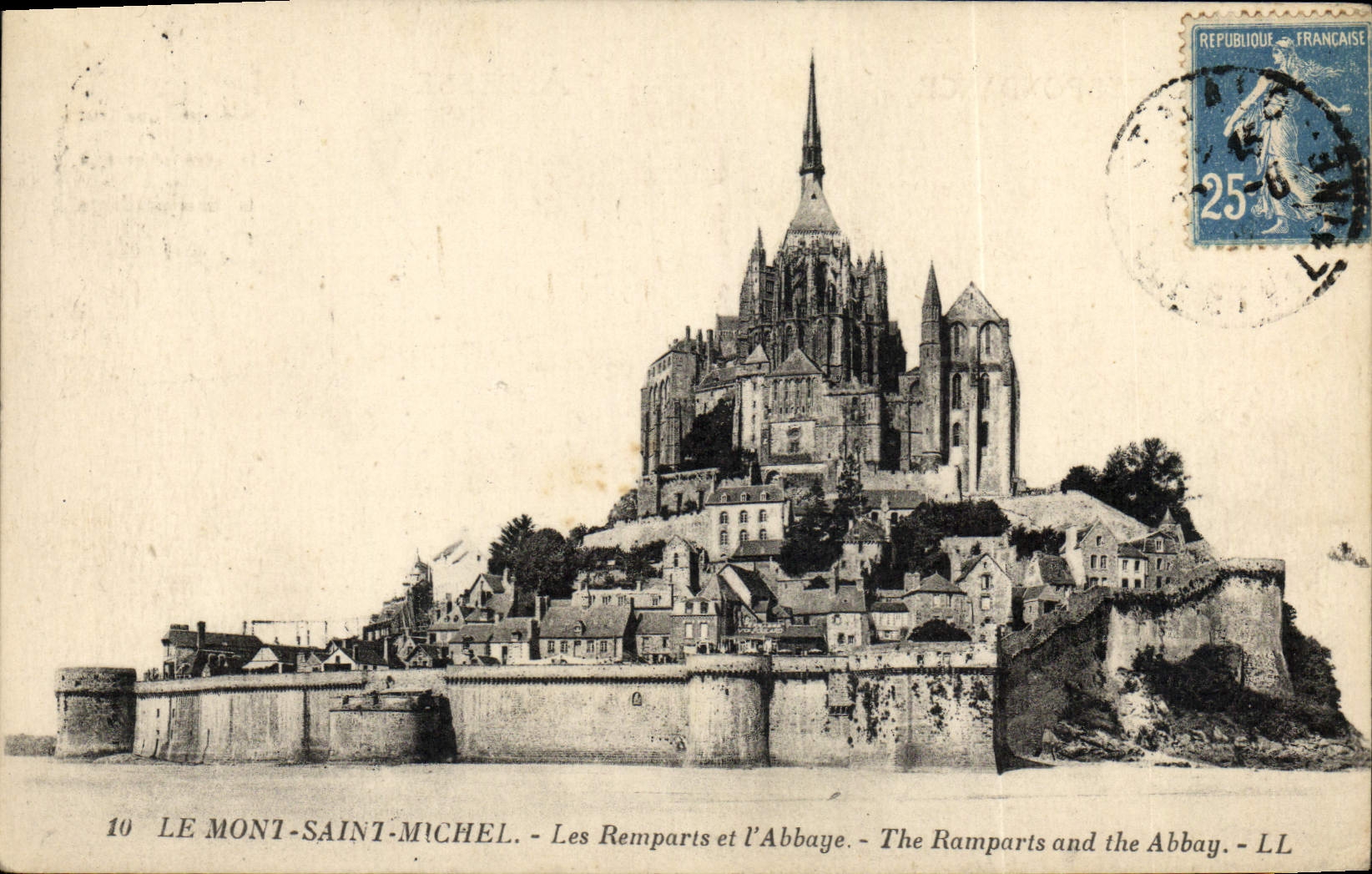 Mont-Saint-Michel - Die Mauern und die Abtei - LL
