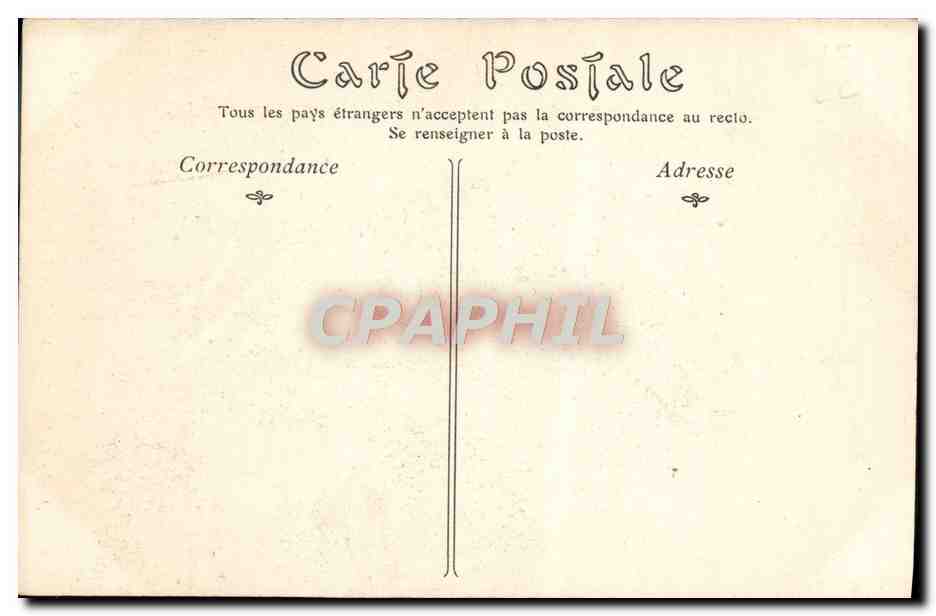 CPA Abbaye Du Mont Saint Michel Le Chatelet — Verso
