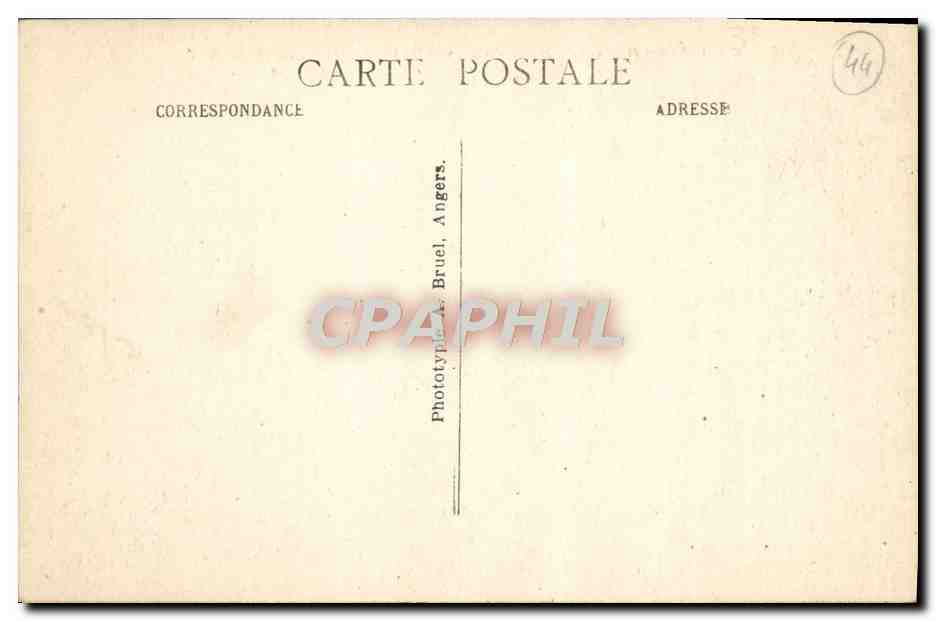 CPA La Baule Sur Mer La Plage Vue De l'Esplanade Du Casino — Verso