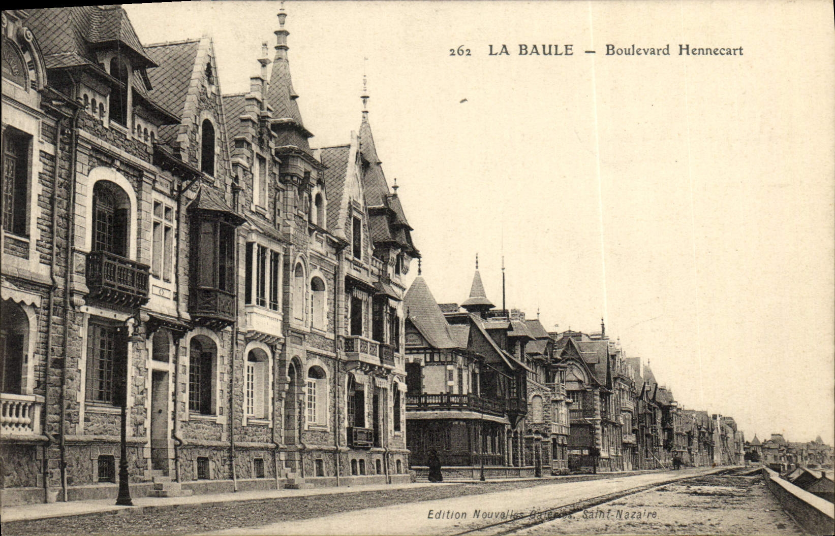 CPA La Baule Boulevard Hennecart