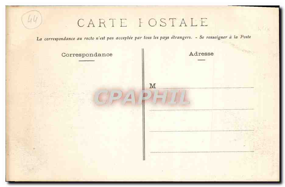 CPA La Baule L'Esplanade Du Casino — Rückseite