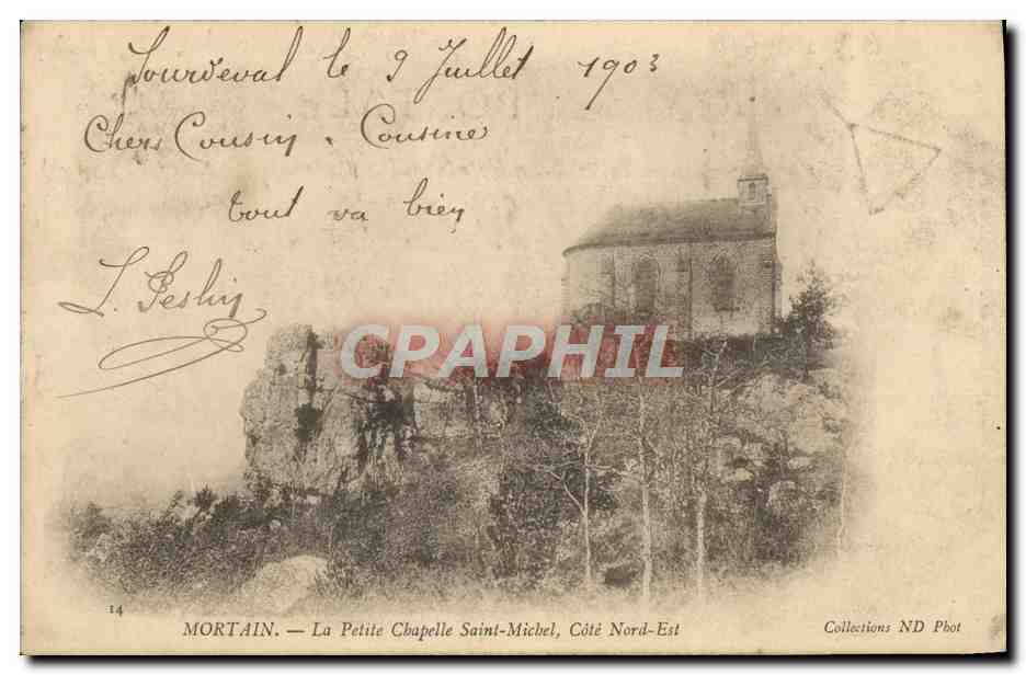 MORTAIN — La Petite Chapelle Saint-Michel, Côté Nord-Est — Éditeur ND Phot, n°14