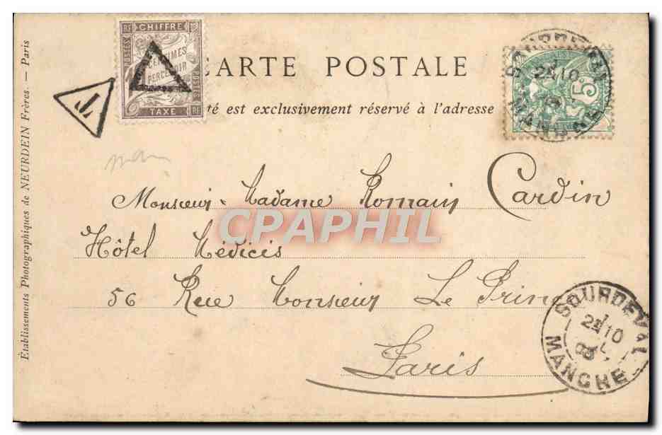 MORTAIN — La Petite Chapelle Saint-Michel, Côté Nord-Est — Éditeur ND Phot, n°14 — Verso