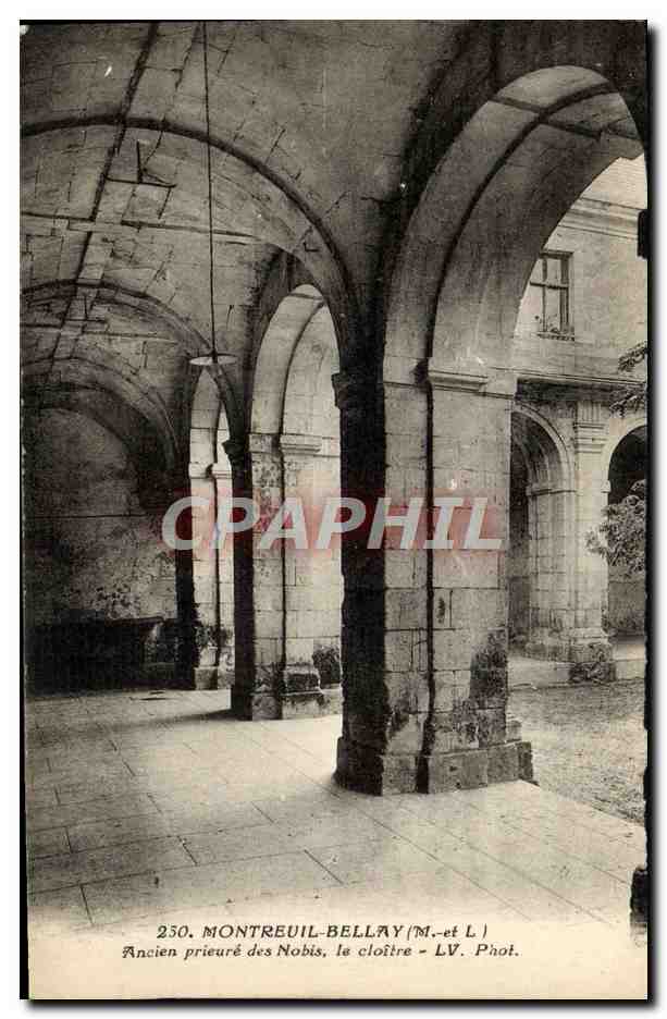 CPA Montreuil Bellay Ancien Prieure des Nobis le Cloitre