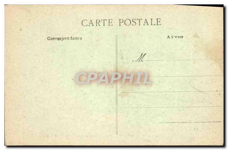 CPA Environs de Saumur Porche de L'Eglise de Candes — Rückseite