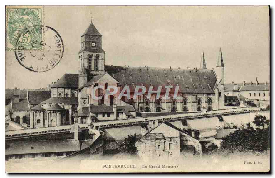 CPA Fontevrault Le Grand Moustier