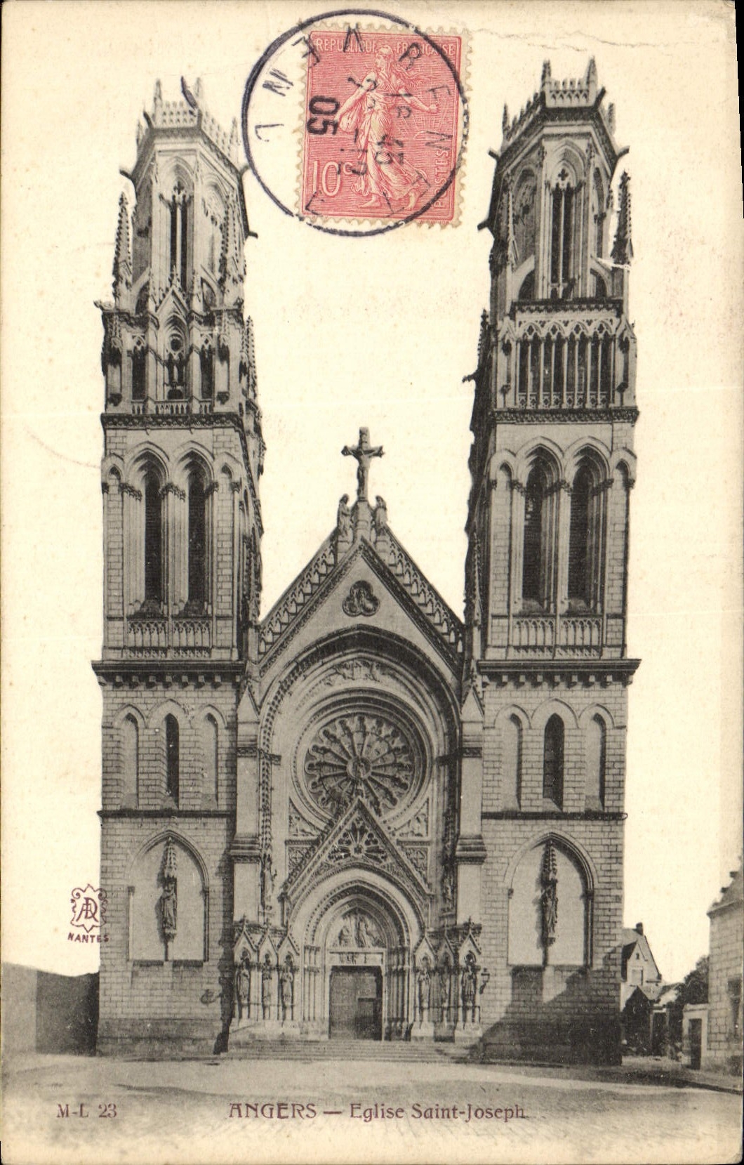 CPA Angers Eglise Saint Joseph
