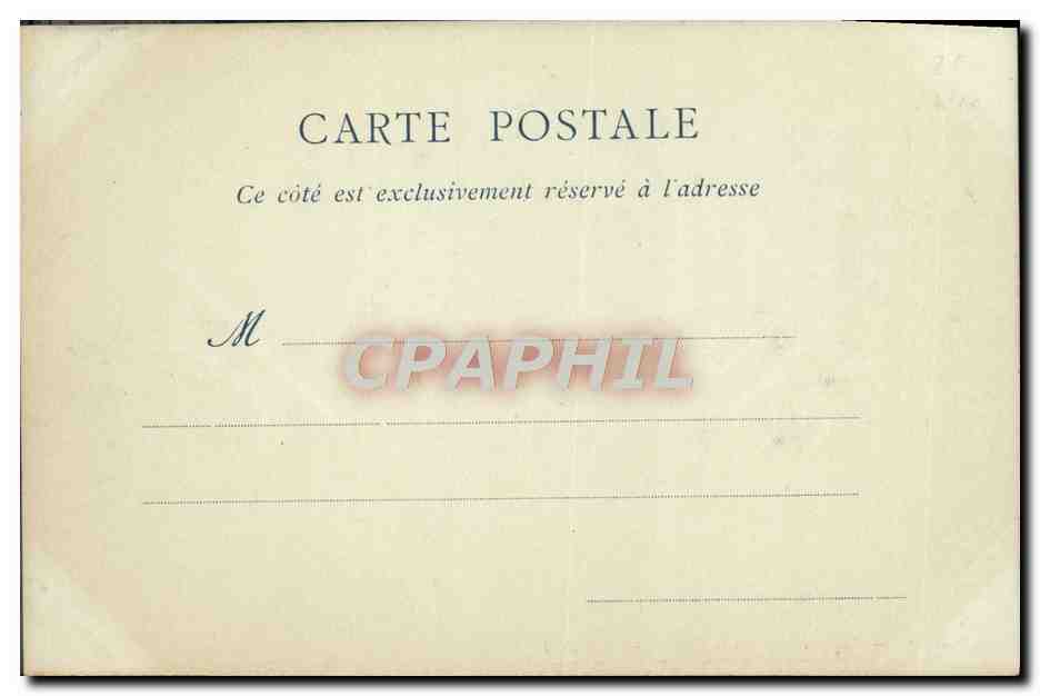 CPA Angers Hopital St Jean le Cloitre — Rückseite