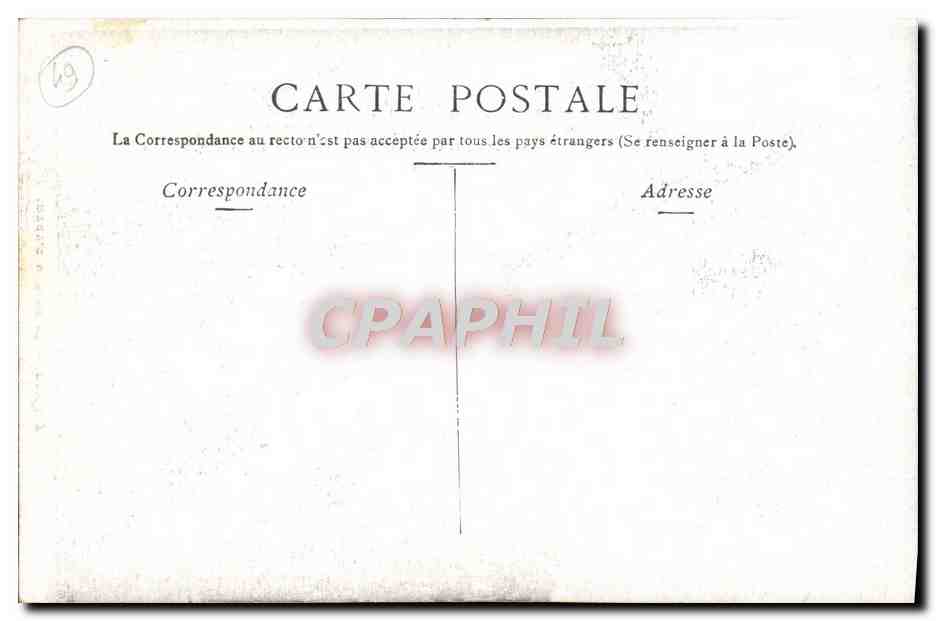 CPA Angers La Maison D'Adam Ornements d'eglise — Rückseite