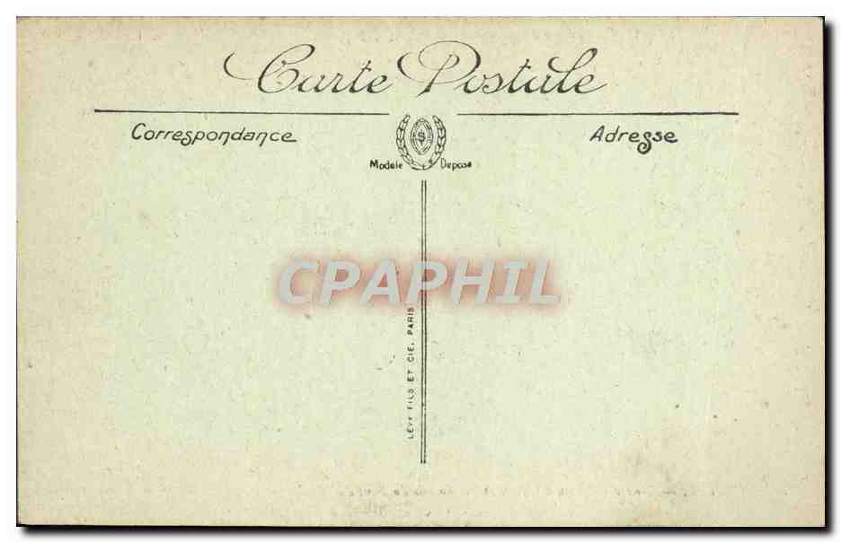 CPA Angers Tour d'angle du Chateau et promenade du bout du monde — Rückseite