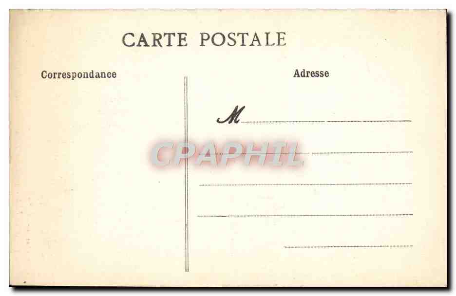 CPA Angers Interieur de la Cathedrale La Chaire — Rückseite