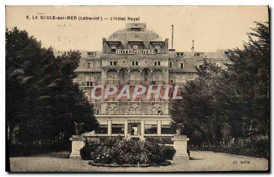 CPA La Baule sur Mer L'Hotel Royal