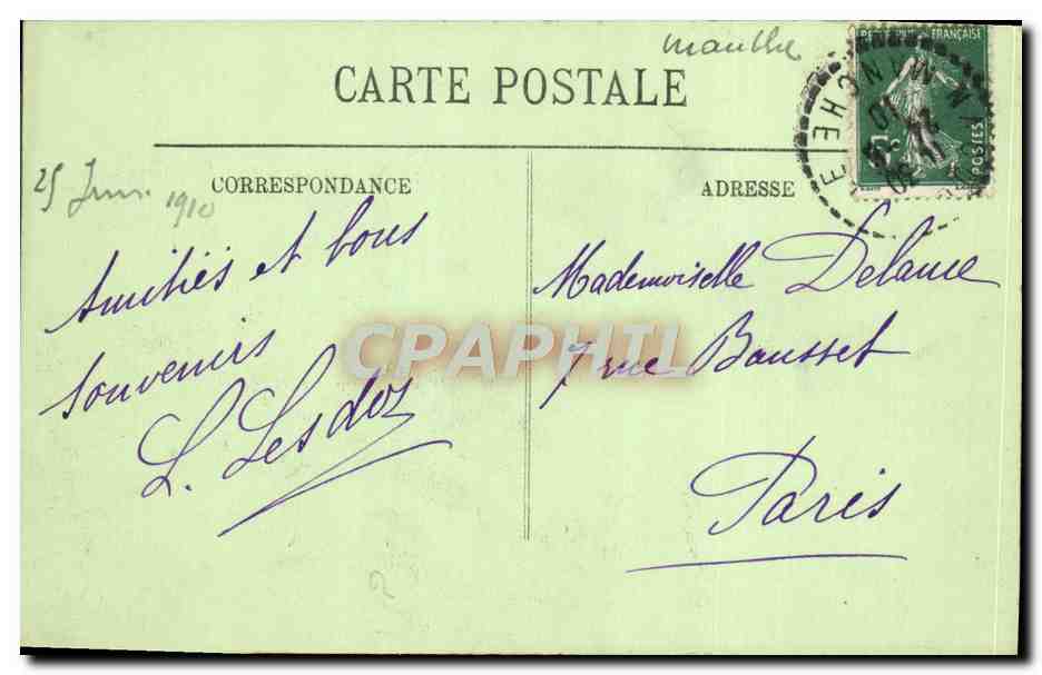 Environ de Cherbourg — Urville — La Ferme Dur-Ecu — Rückseite