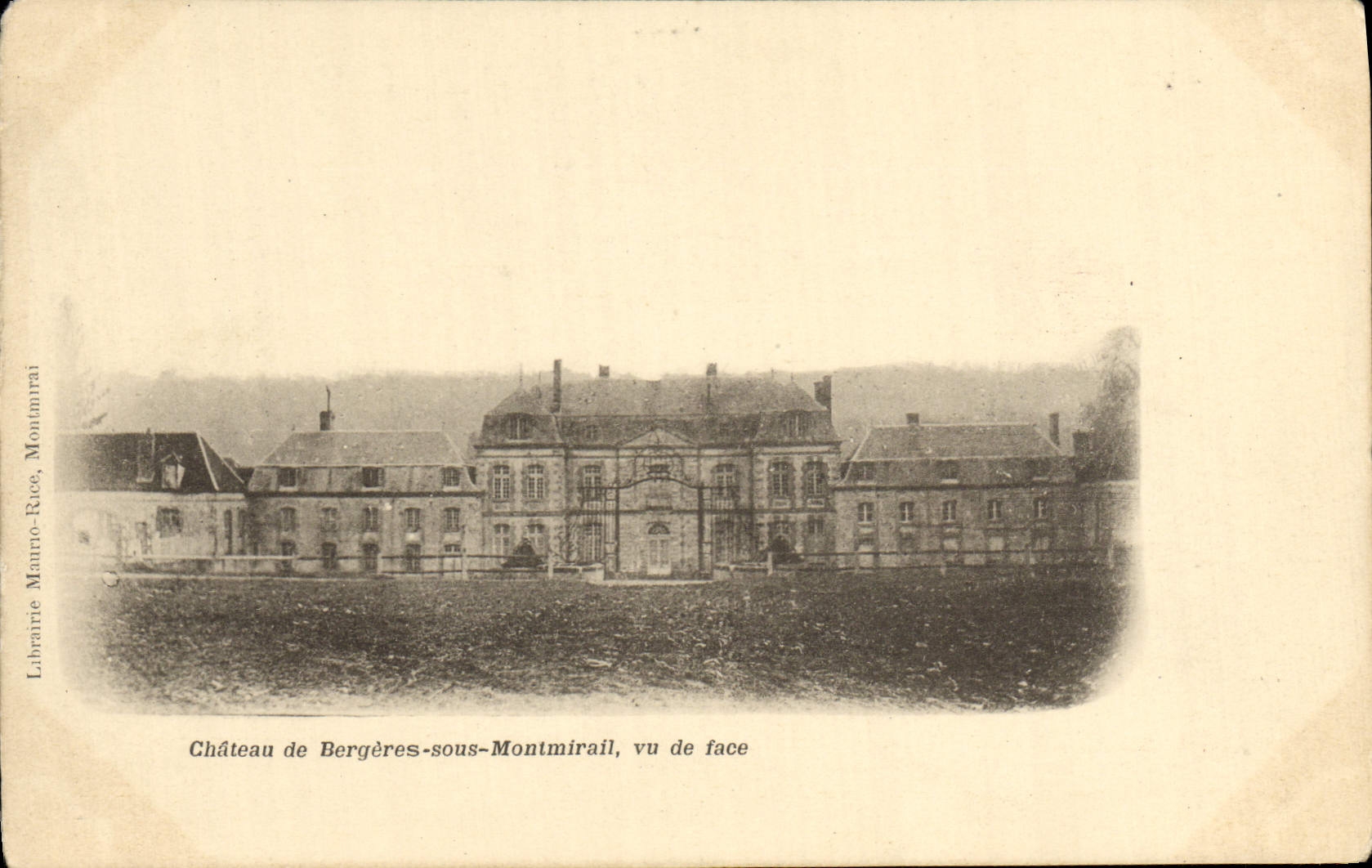 CPA Chateau de Bergeres sous Montmirail 