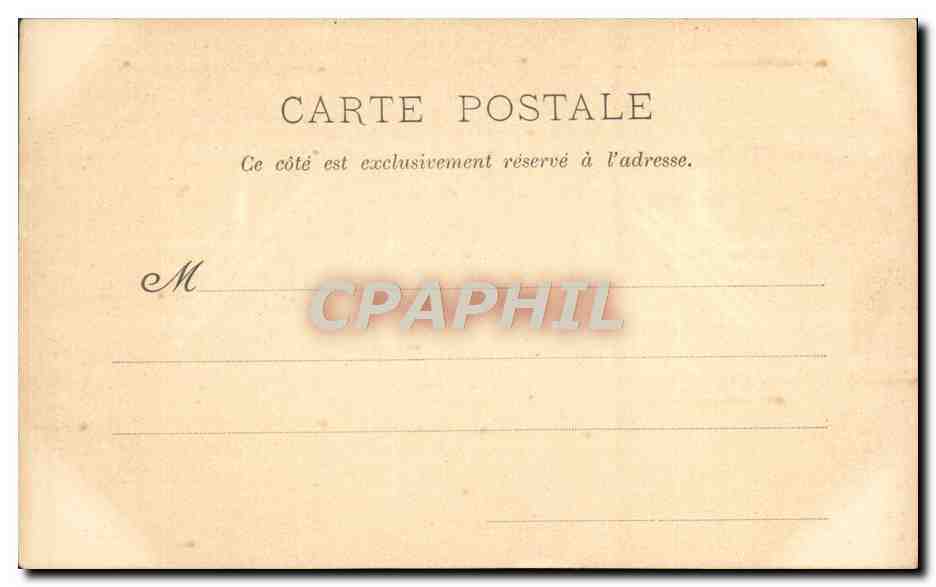 CPA Reims La Cathedrale Porte Romane — Rückseite