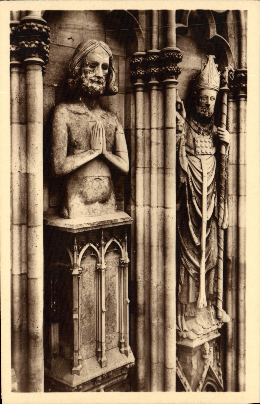 Galerie des Rois — Le Baptême de Clovis — Cathédrale de Reims