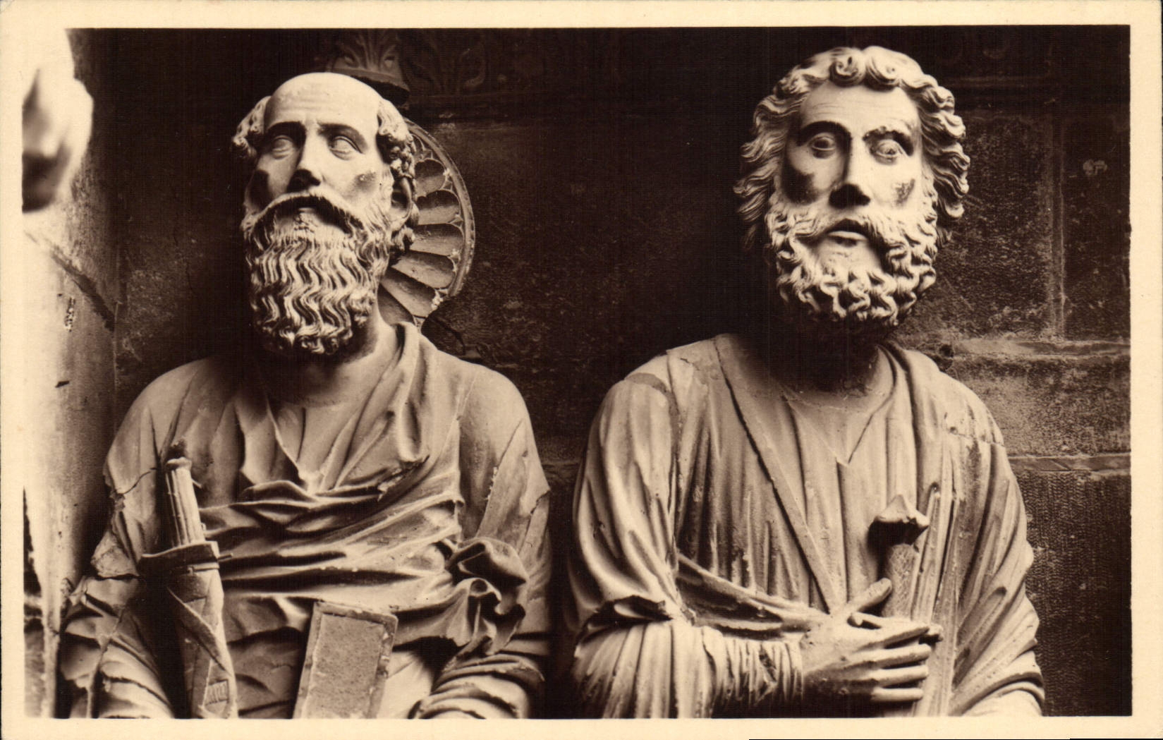 Portail du Jugement dernier — Saint Paul et Saint Jacques — Reims-Cathédrale