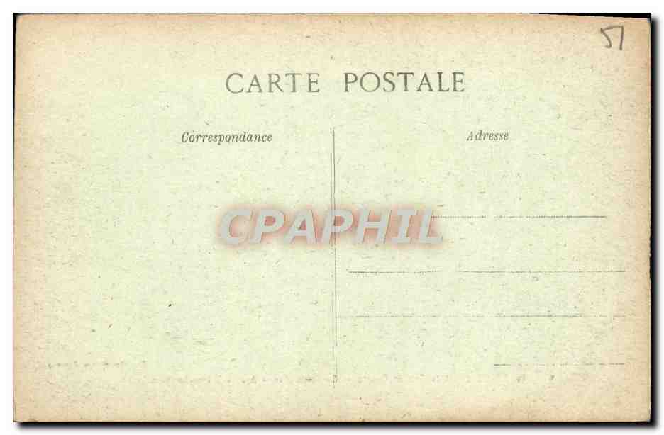 CPA Reims Avant la Grande Guerre La Porte Mars Arc de Triomphe Romain — Rückseite