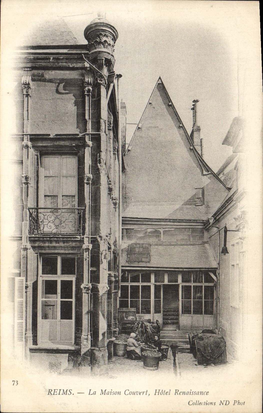 Reims — La Maison Couvert, Hôtel Renaissance — Collections ND Phot