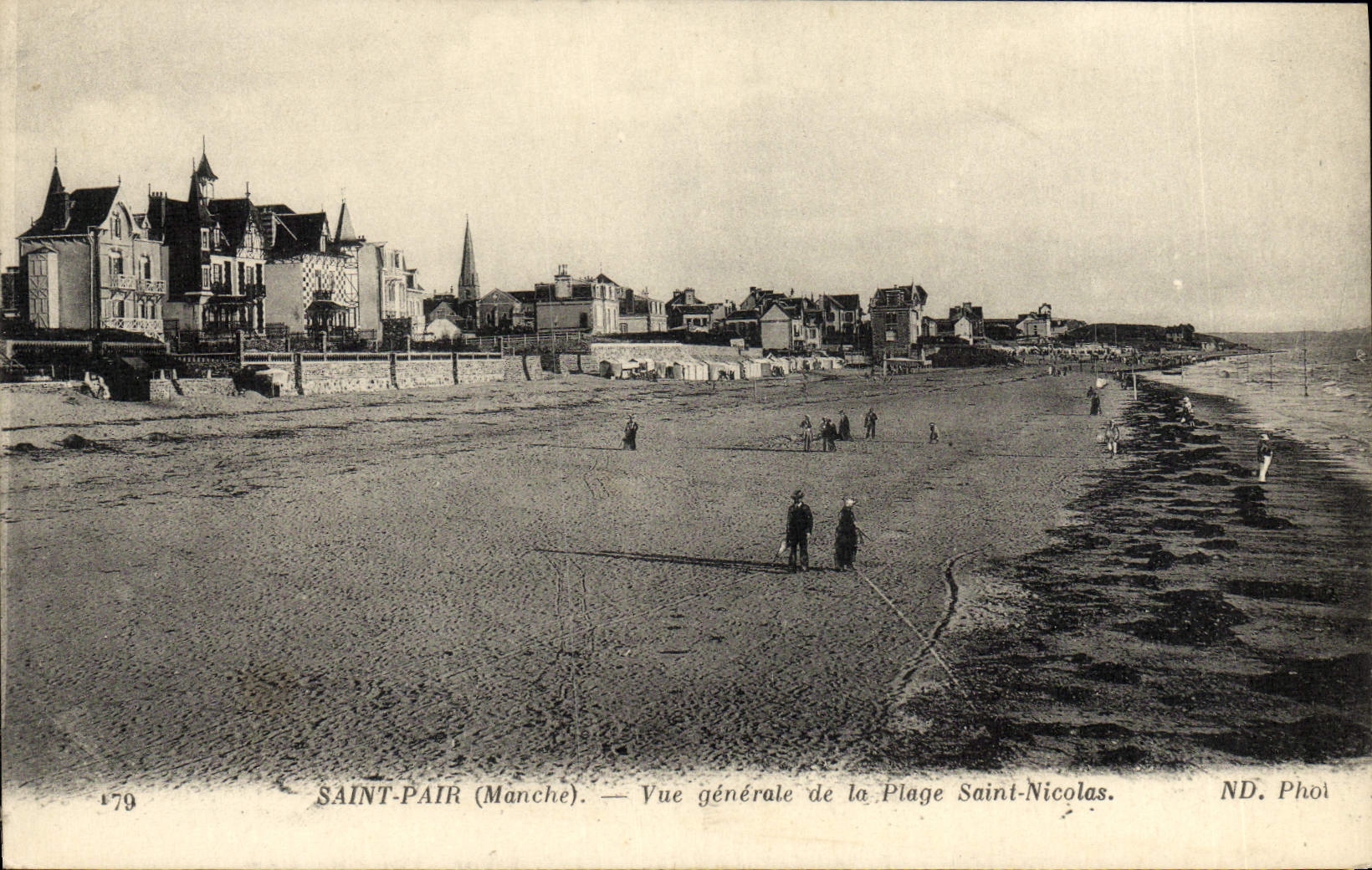 Saint-Pair (Manche) — Vue générale de la Plage Saint-Nicolas — ND. Phol