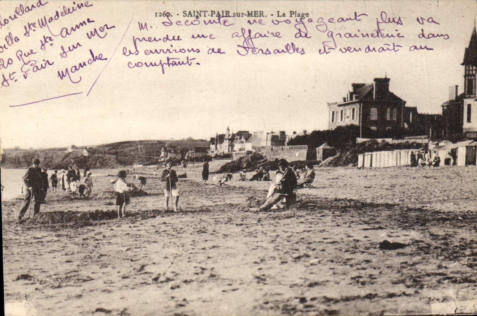 SAINT-PAIR-sur-MER - La Plage — éditeur Laurent-Ner, n° 1262