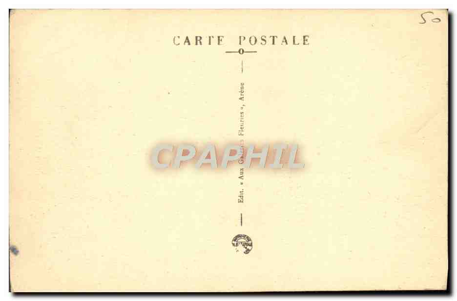 St-Pair-sur-Mer — Route de Granville — éditeur Aux Galeries Fleuries, Aréne — Reverso