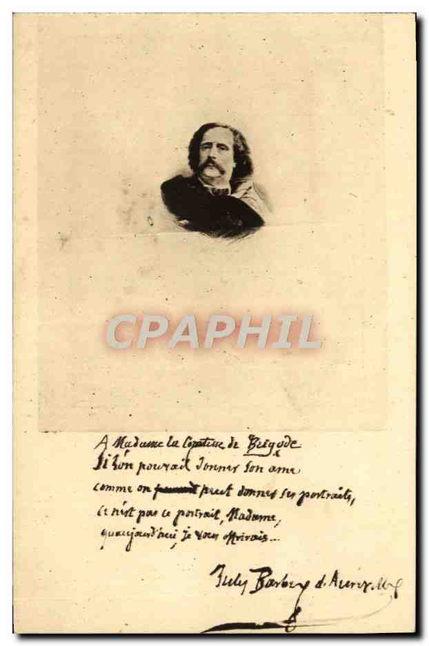 Portrait de Barbey d'Aurevilly — Musée Barbey d'Aurevilly — Éditions St-Pierre