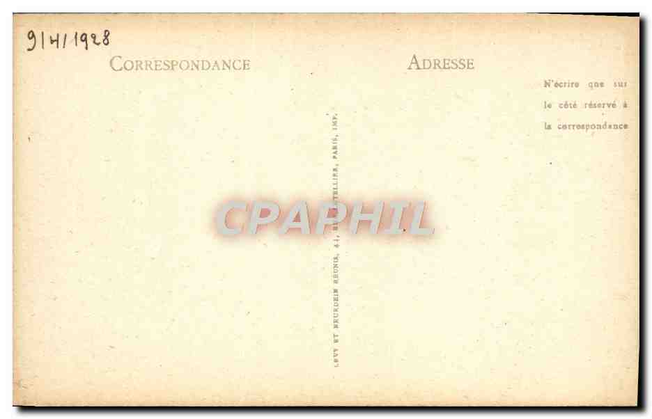 Avranches - Le Jardin des Plantes - Le Cèdre - LL. - n°38 — Rückseite