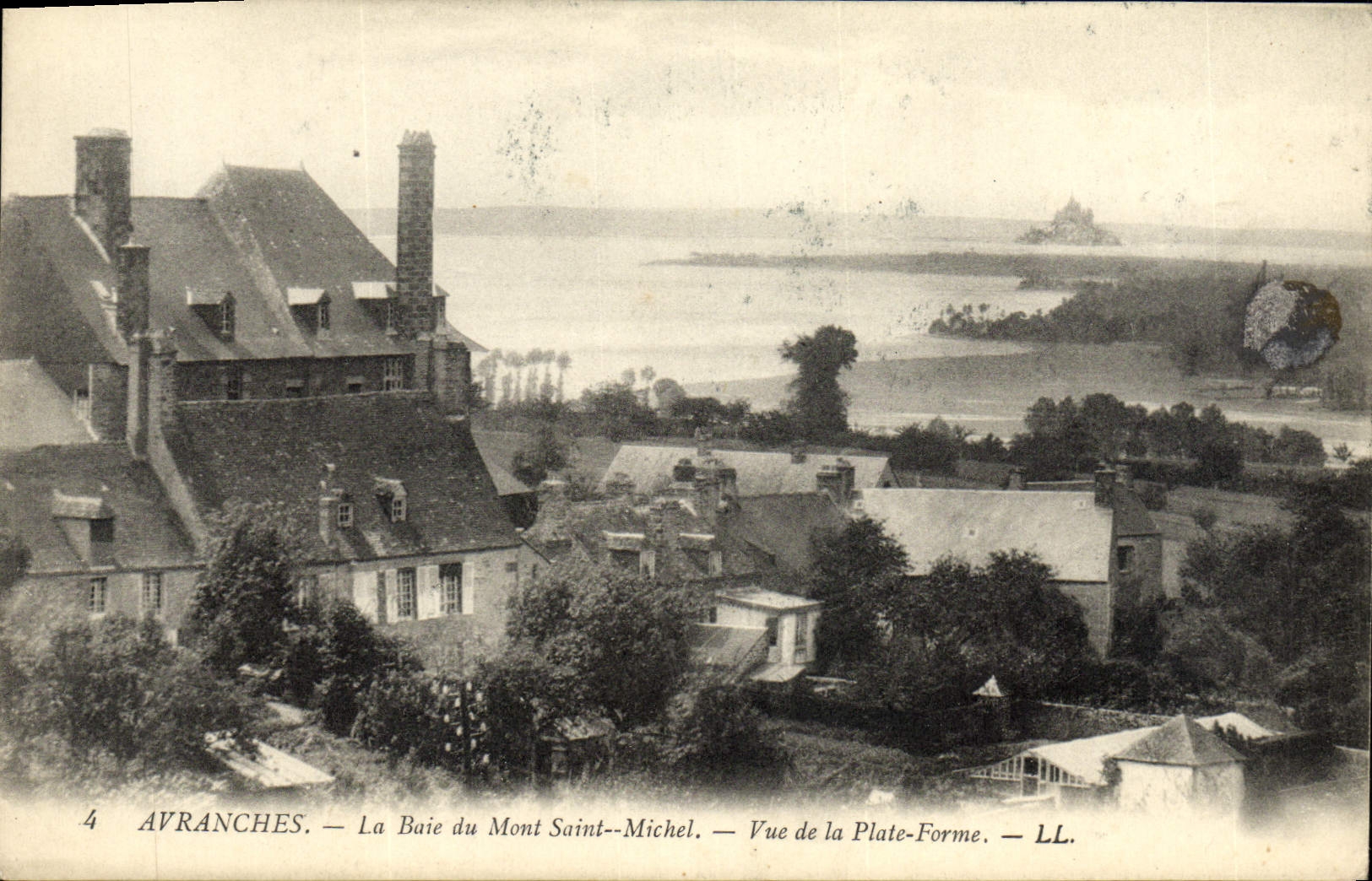 Avranches — La Baie du Mont Saint-Michel — Vue de la Plate-Forme — LL.