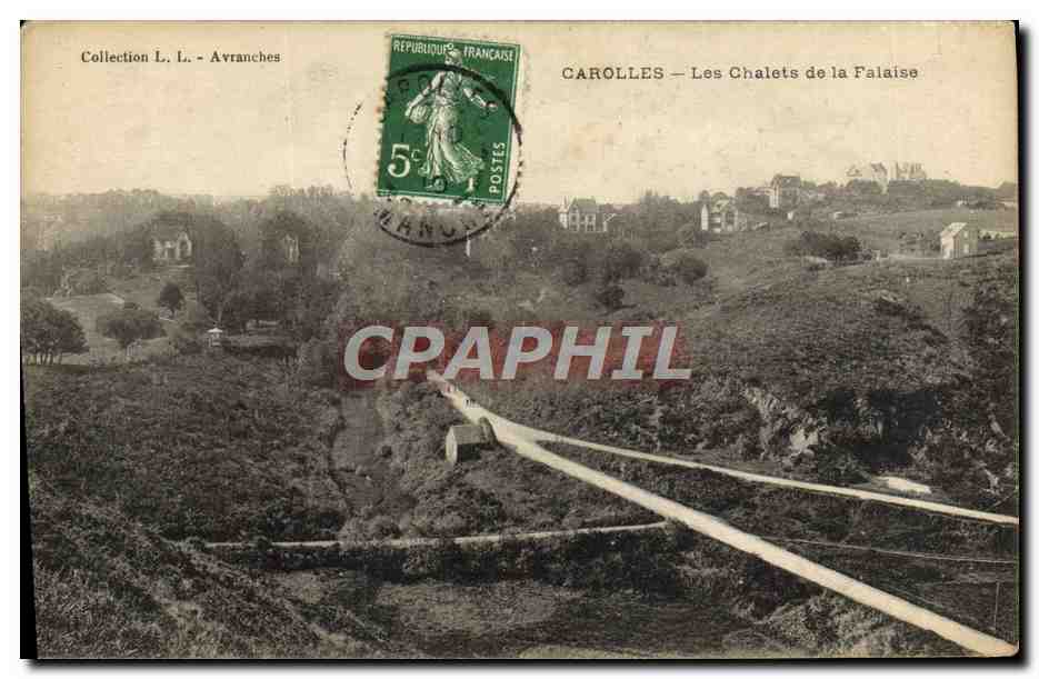 CPA Carolles Les Chalets de la Falaise