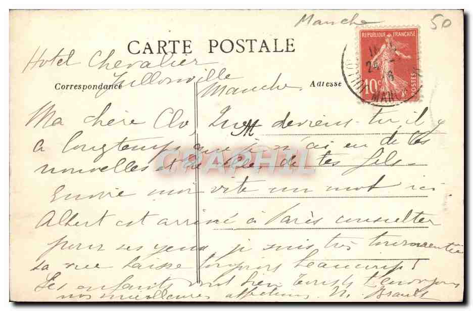 CPA Carolles La Mine d'Or — Back