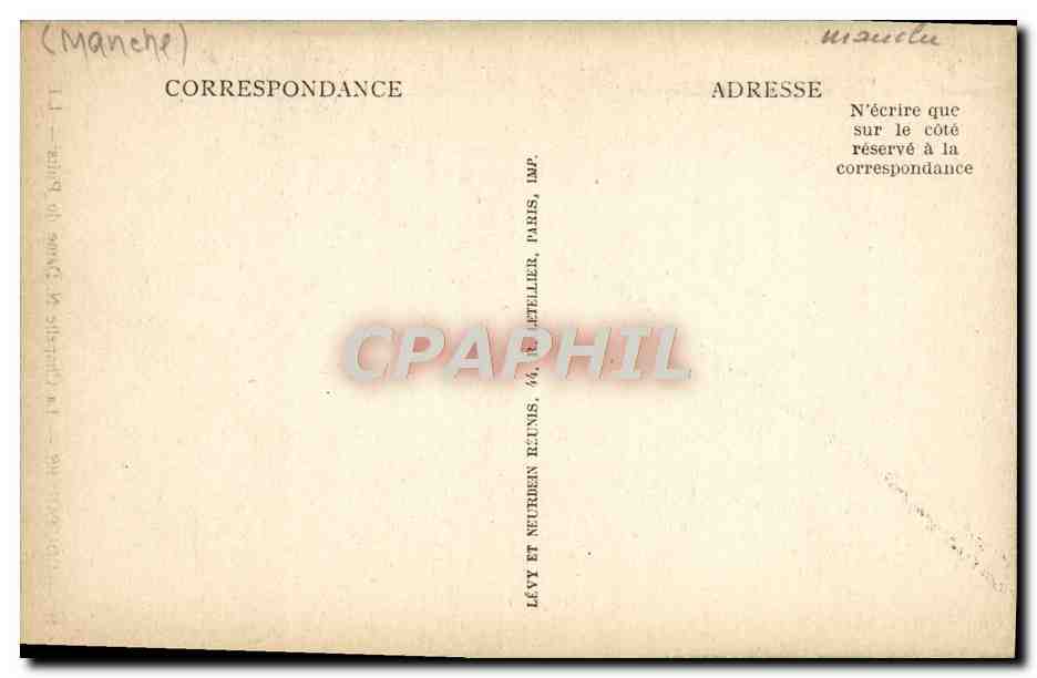 Coutances — La Chapelle N.-Dame du Puits — L.L. n°16 — Verso