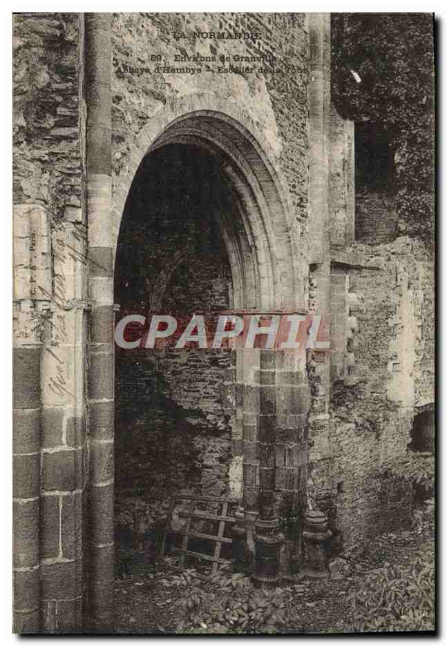 Abbaye d'Harnbye — Estuiler de la Tour — La Normandie — Éditeur : La Normandie, n° 68