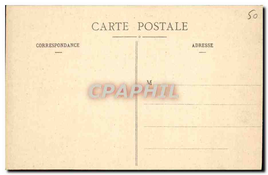 Granville - Le Sentier de la Falaise — J. Puel, n°36 — Rückseite