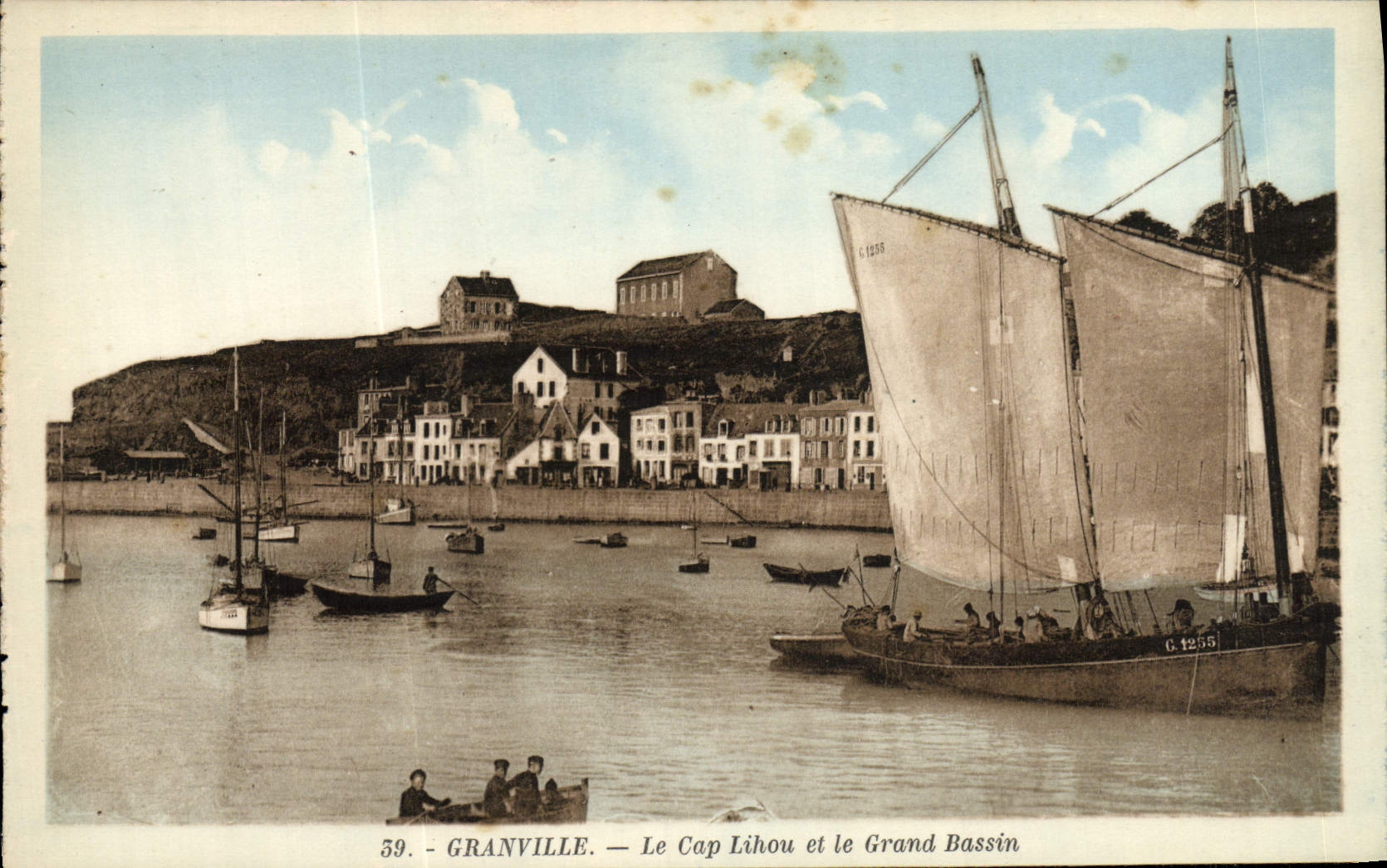 Granville — Kap Lihou und der Große Bassin — Edition A. Bernard, Granville
