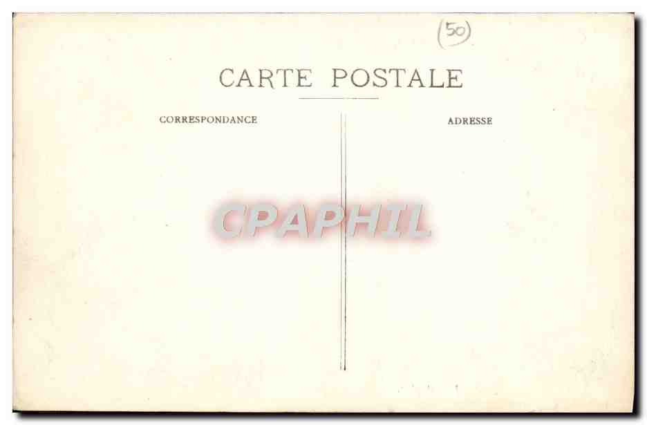 Granville — La Plage — Éditeur F. Burl, n° 279 — Verso