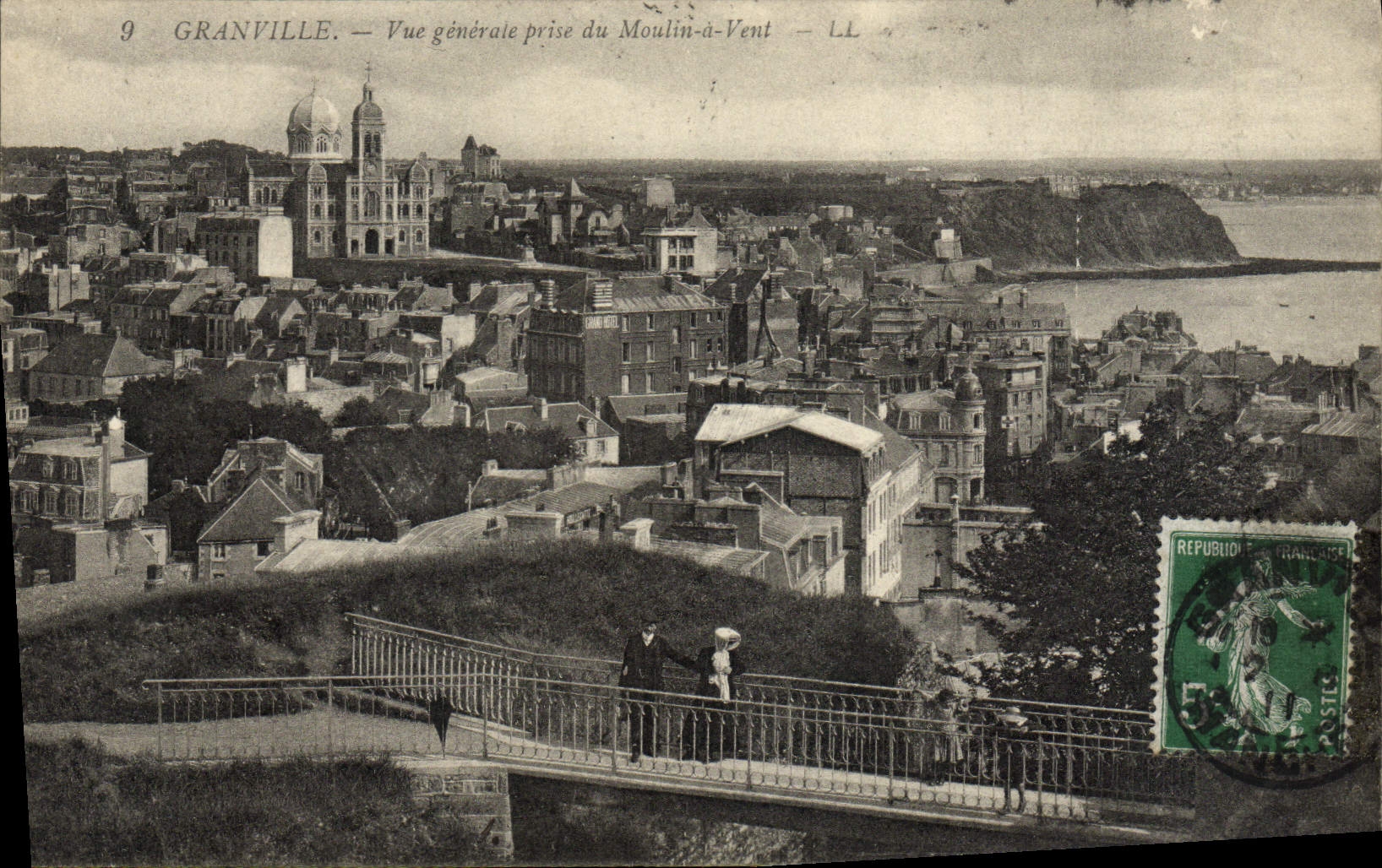 Granville — Allgemeiner Blick vom Moulin-à-Vent — LL