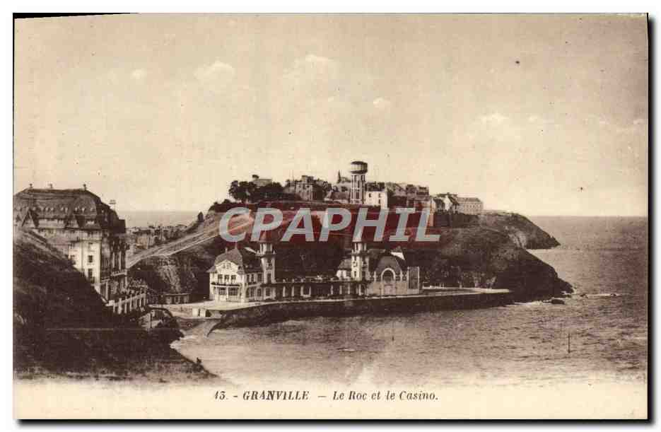 Granville — Ansicht des Roc und des Casinos — Edition E. Le-cotey - Granville