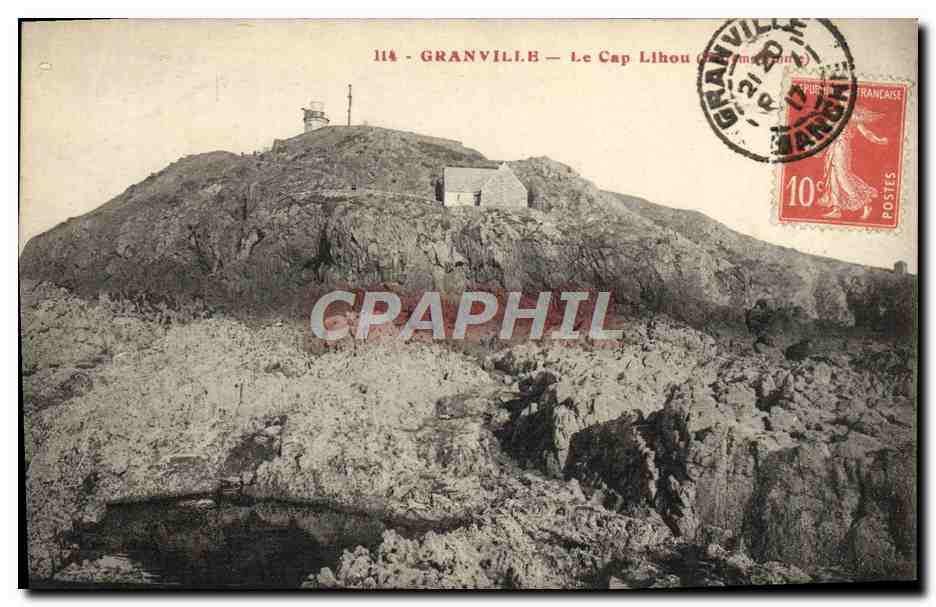Granville — Le Cap Lihou (Côte d'Armor) — éditeur Granville, n° 114