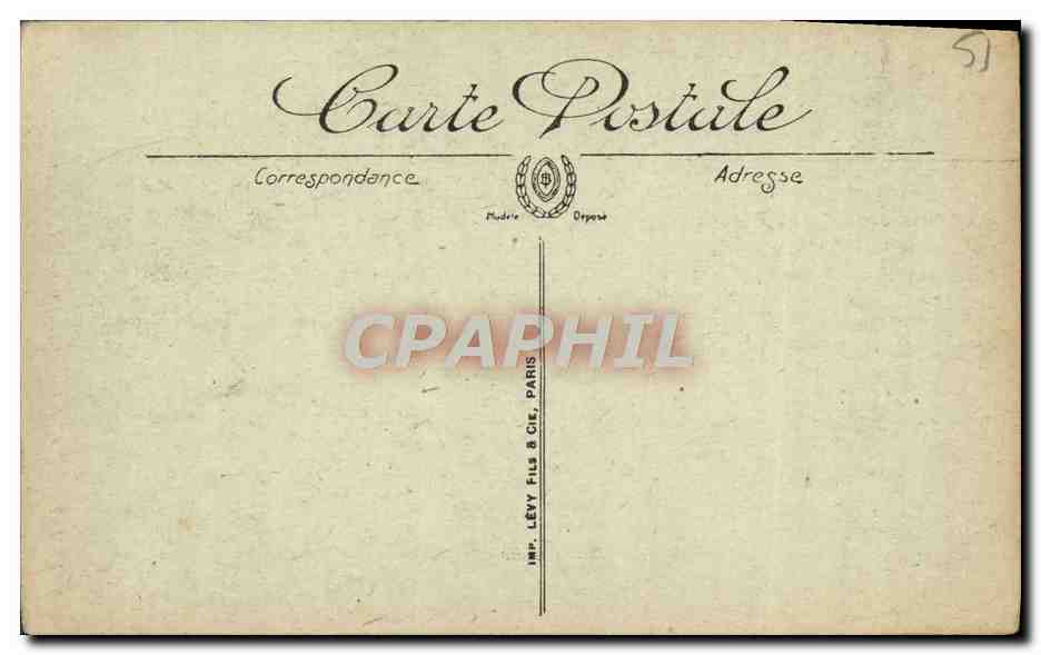 Epernay — L'Hôpital-Hospice Auban-Moët — La Chipelle — LL. — N° 86 — Rückseite